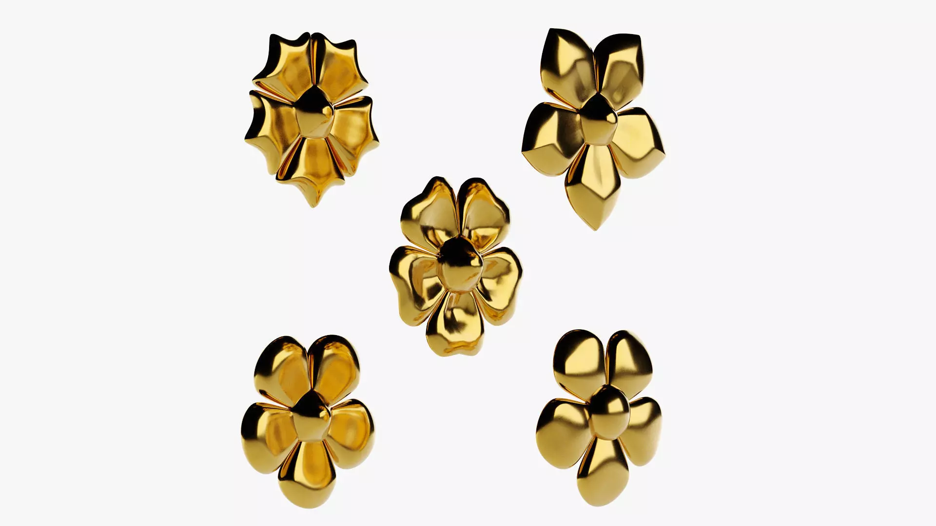 Flower 02 3D model_6