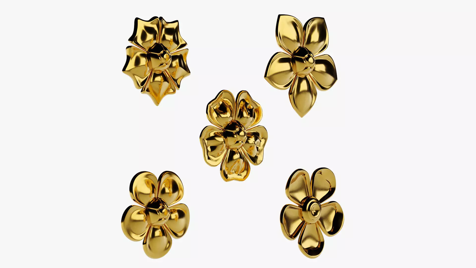 Flower 02 3D model_10