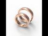 5mm Band Diamond  Couple  Ring 3D print model_1