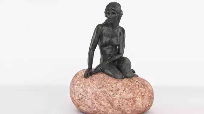 The Little Mermaid  3D model