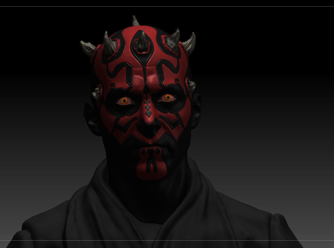 Ray Park - Darth Maul - Star Wars 3D print model_9