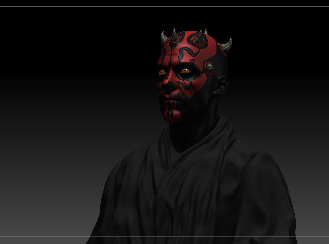 Ray Park - Darth Maul - Star Wars 3D print model_3