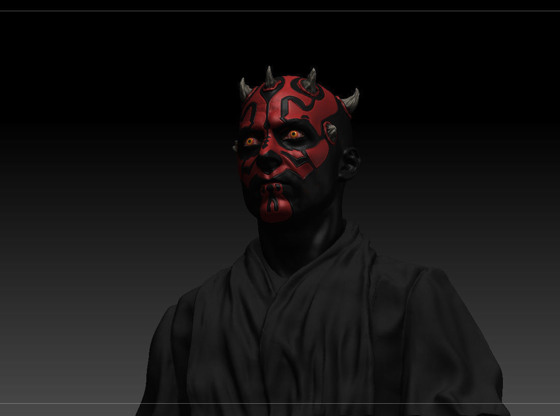 Ray Park - Darth Maul - Star Wars 3D print model_7