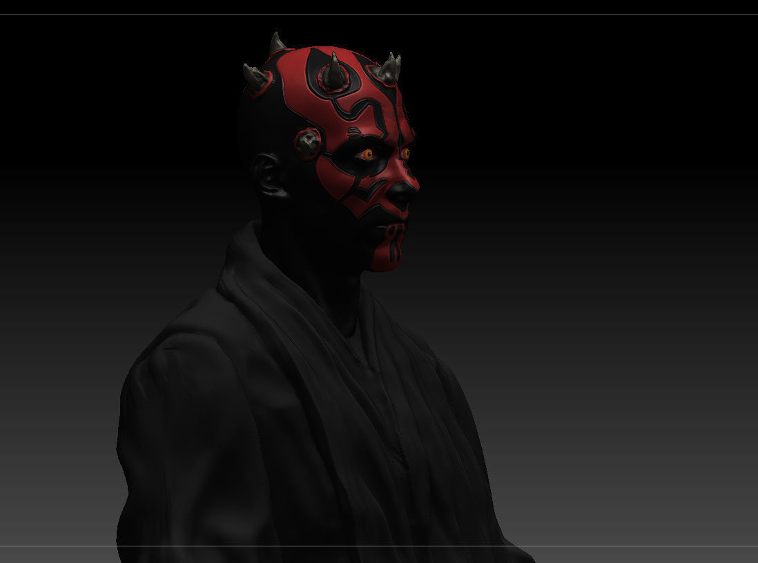 Ray Park - Darth Maul - Star Wars 3D print model_5
