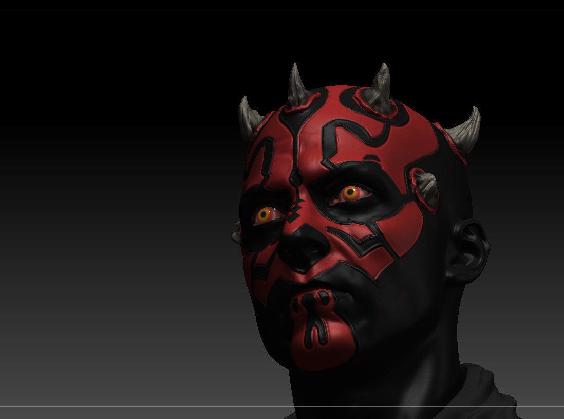 Ray Park - Darth Maul - Star Wars 3D print model_12