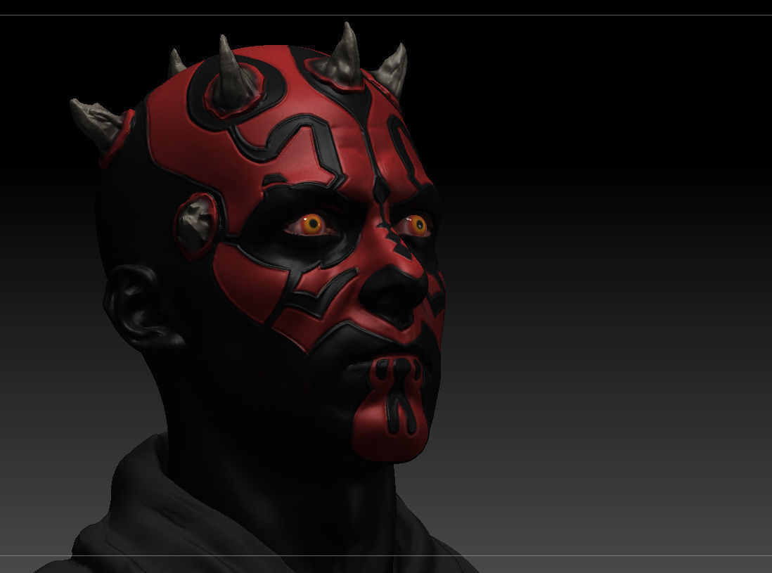 Ray Park - Darth Maul - Star Wars 3D print model_10