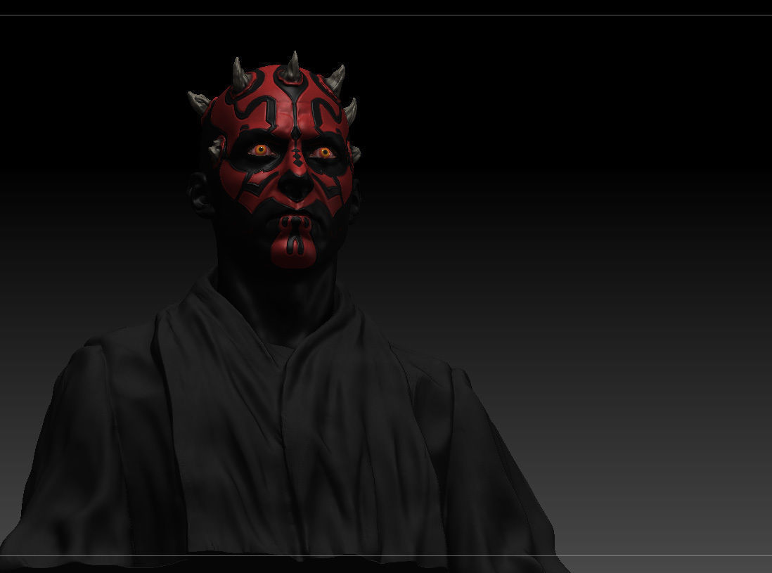 Ray Park - Darth Maul - Star Wars 3D print model_1
