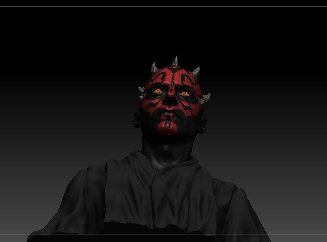 Ray Park - Darth Maul - Star Wars 3D print model_6