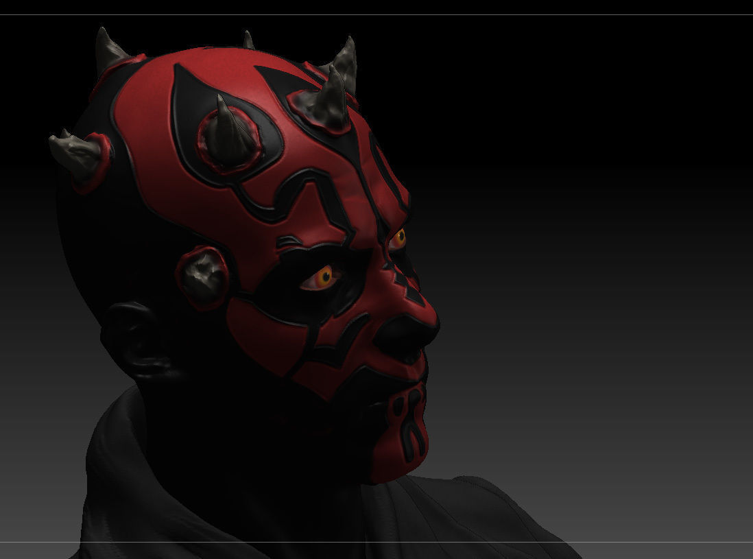 Ray Park - Darth Maul - Star Wars 3D print model_11
