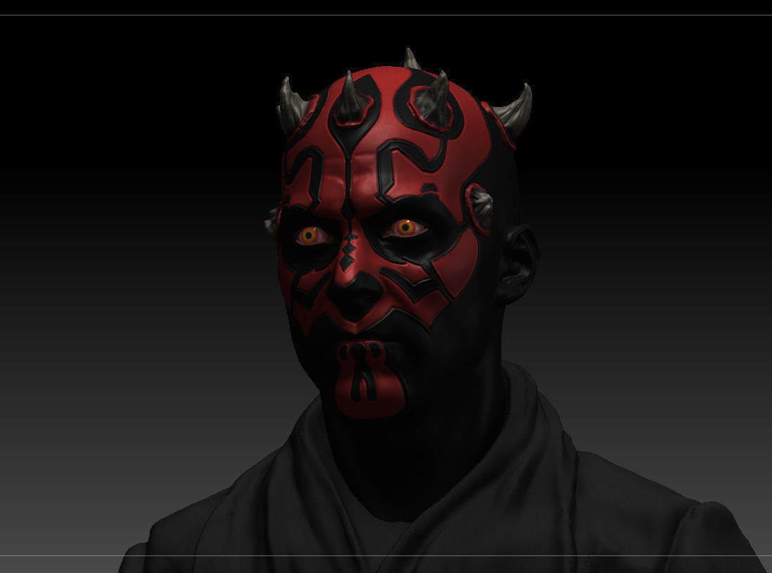 Ray Park - Darth Maul - Star Wars 3D print model_8