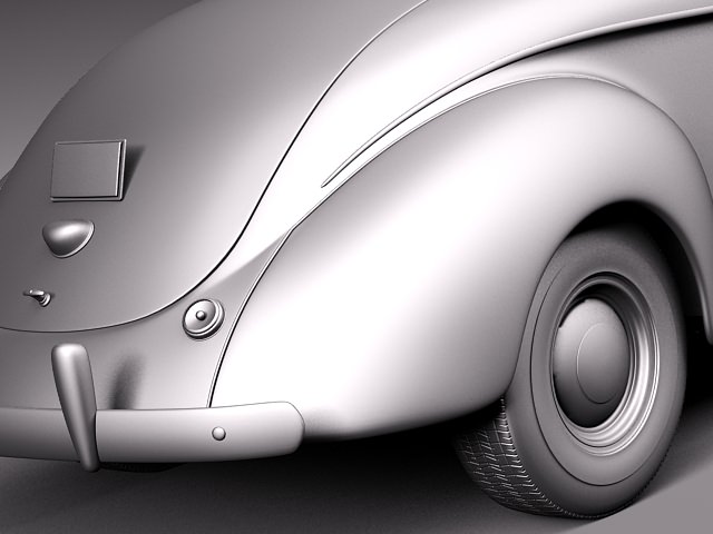 Willys Coupe 1940 3D model_10