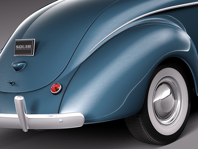 Willys Coupe 1940 3D model_3