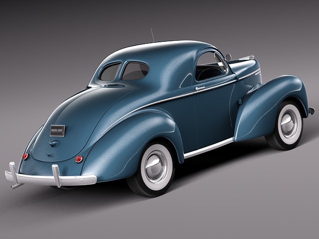 Willys Coupe 1940 3D model_6