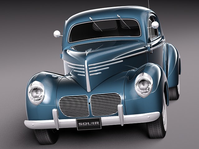Willys Coupe 1940 3D model_1