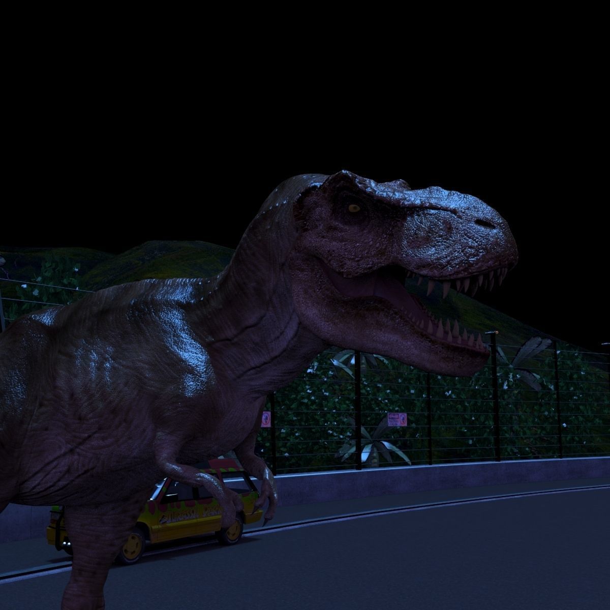 8K JP T REX 3D model_35
