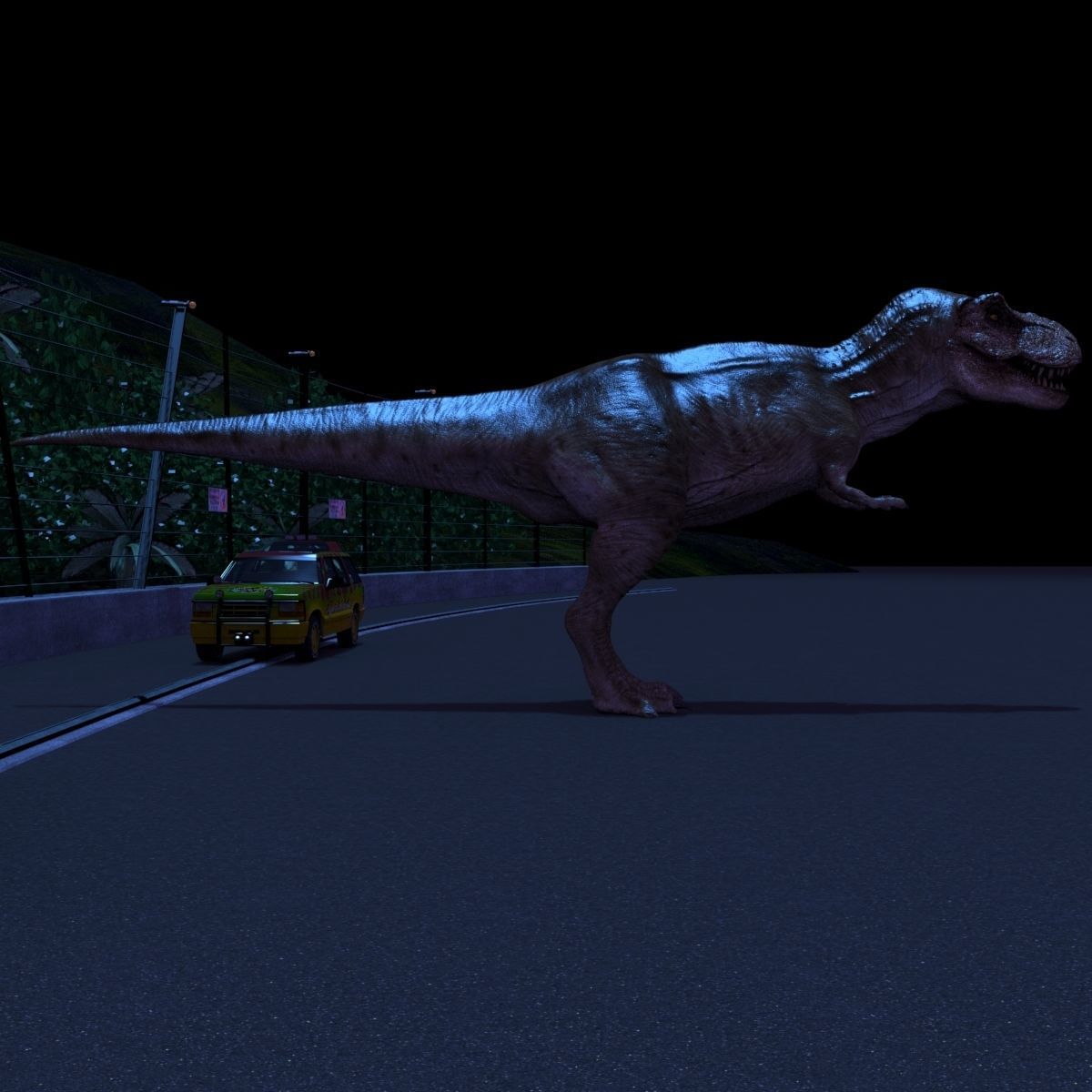 8K JP T REX 3D model_114