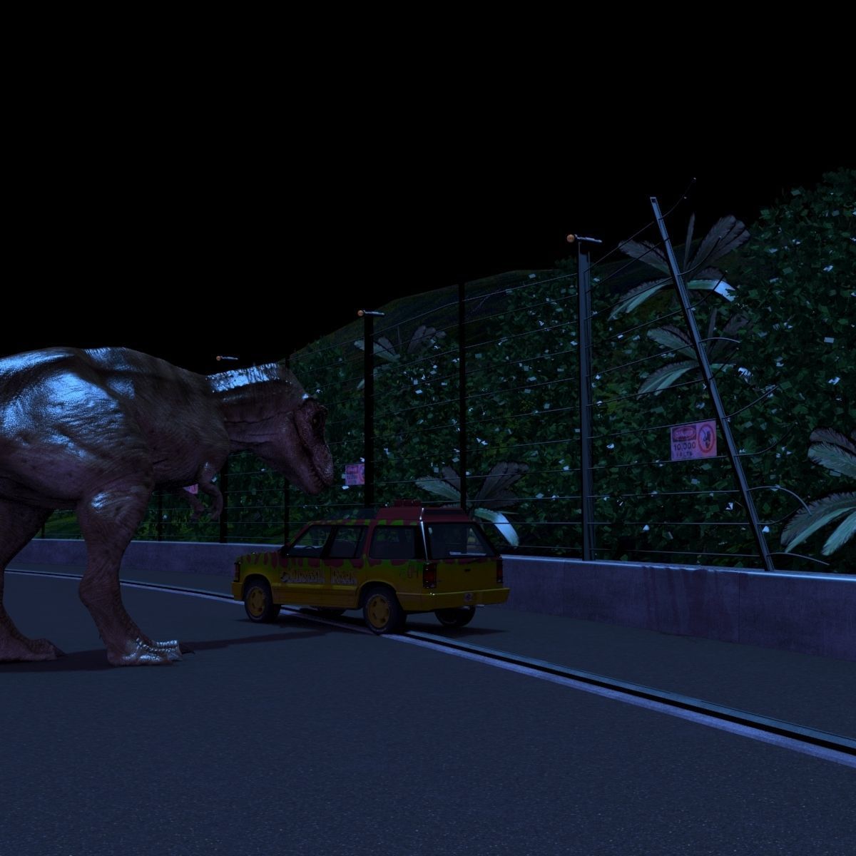 8K JP T REX 3D model_95