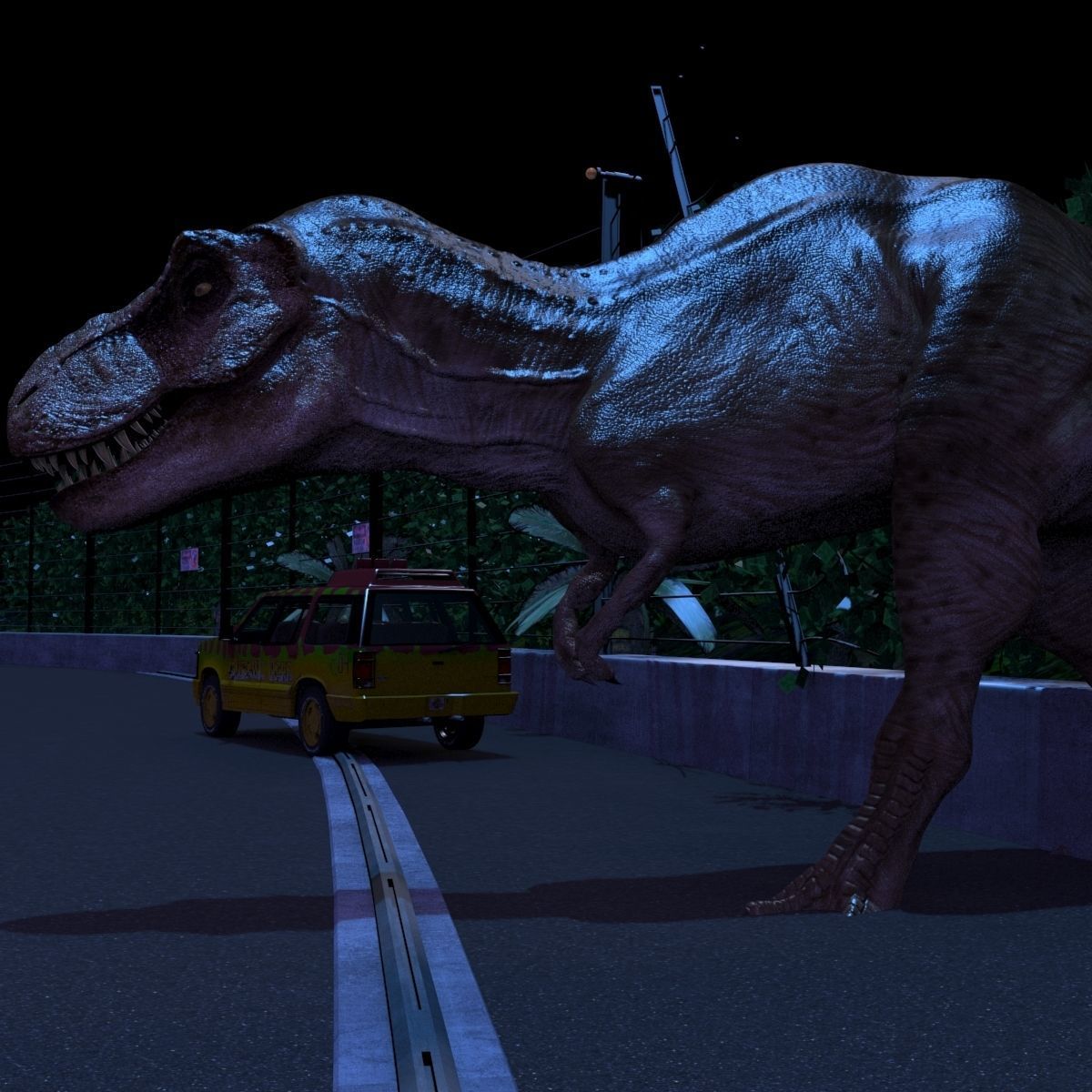 8K JP T REX 3D model_31