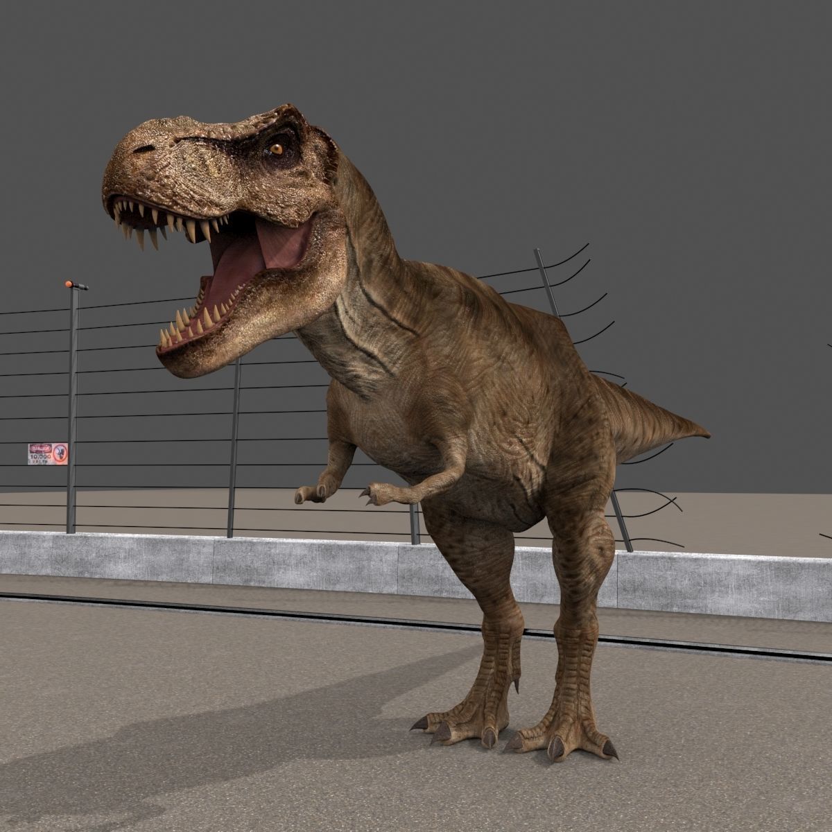 8K JP T REX 3D model_57