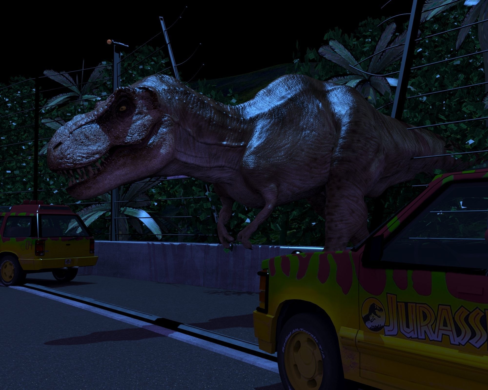 8K JP T REX 3D model_25