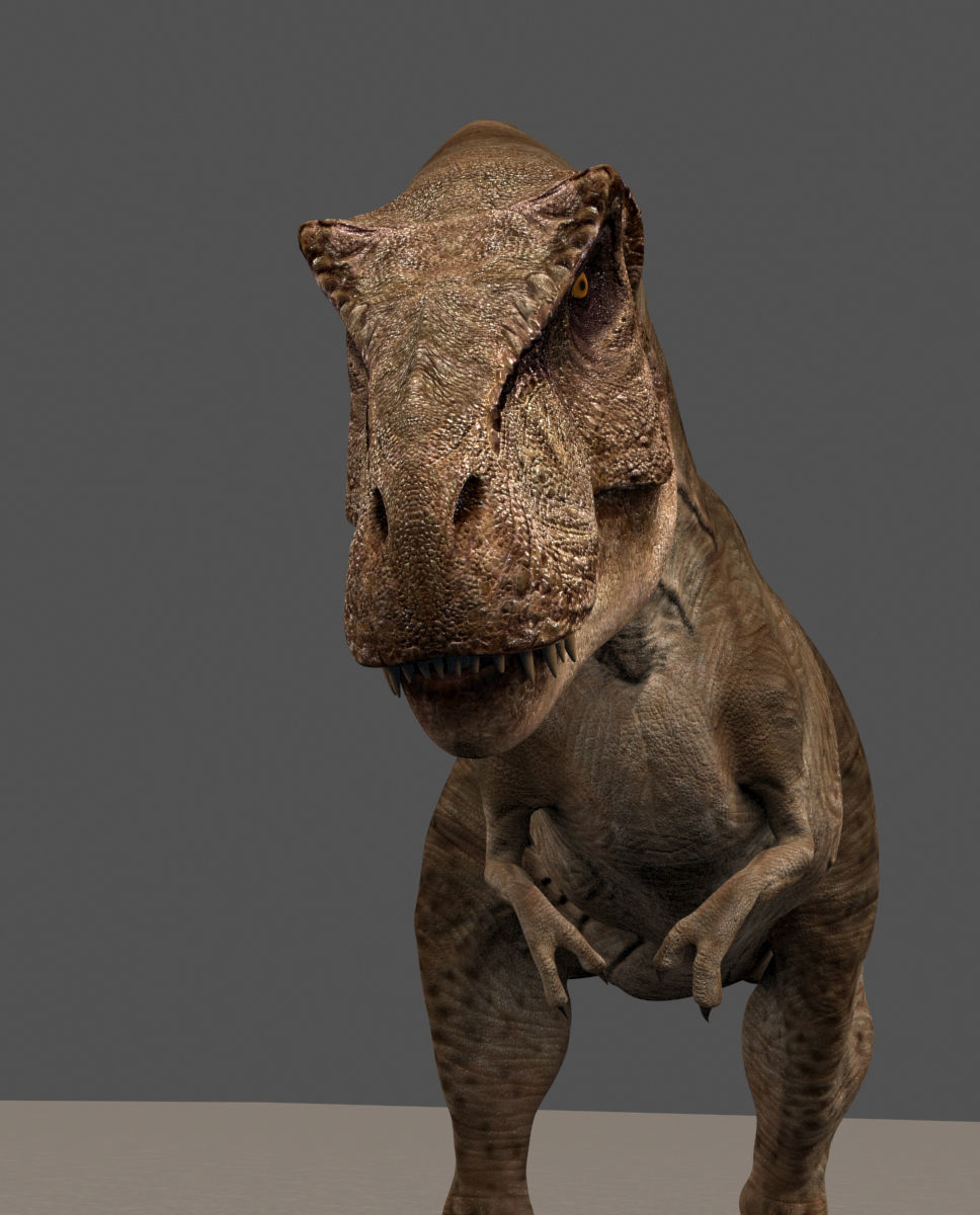 8K JP T REX 3D model_38