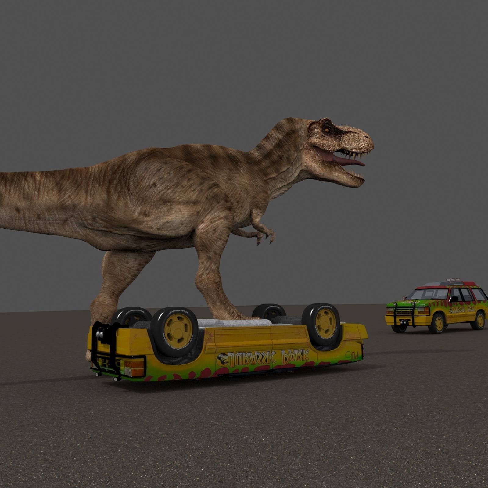 8K JP T REX 3D model_103