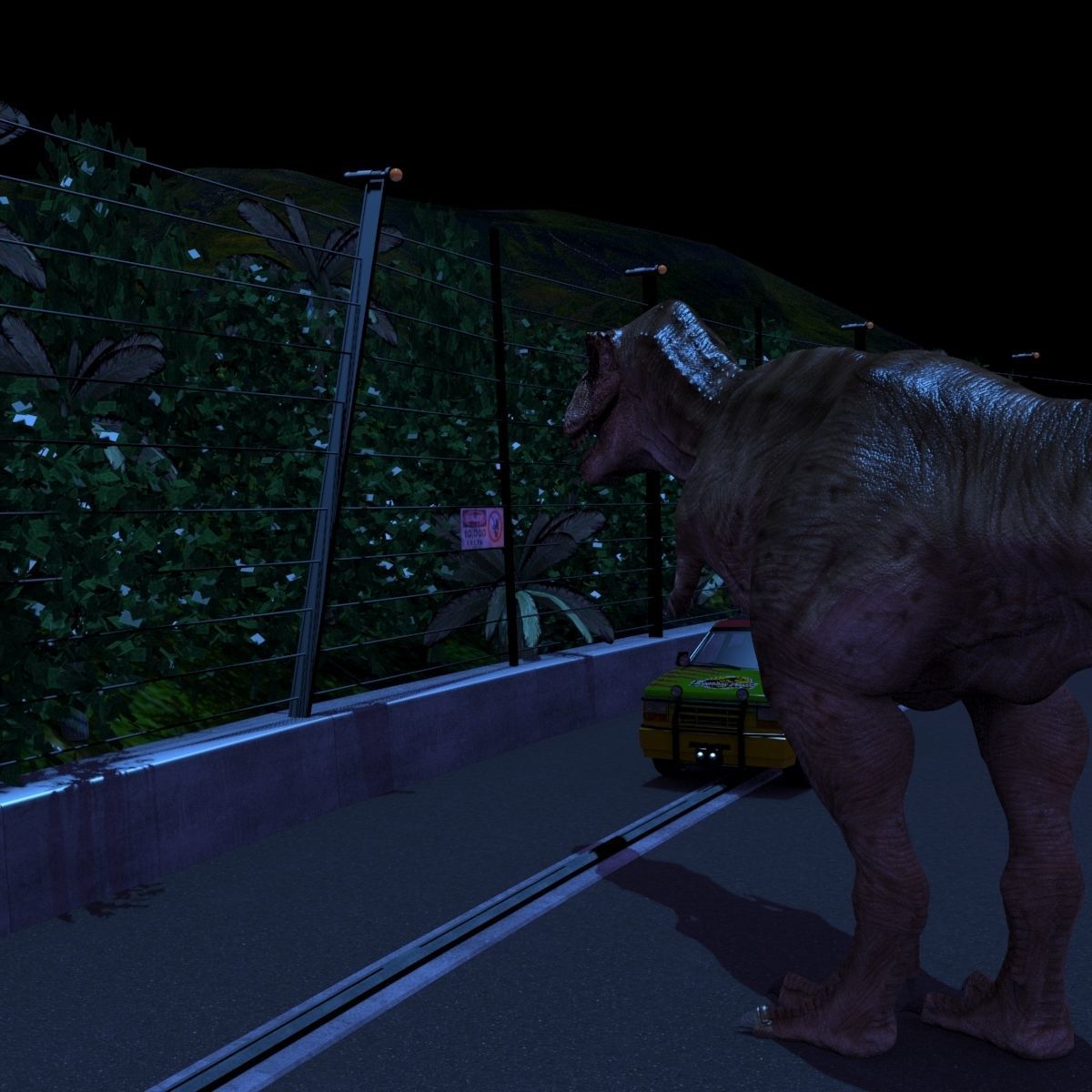 8K JP T REX 3D model_102