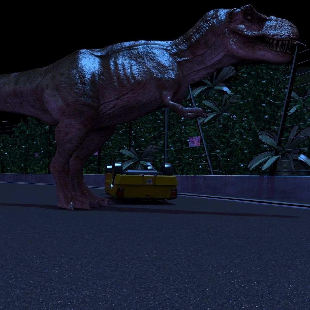 8K JP T REX 3D model_62