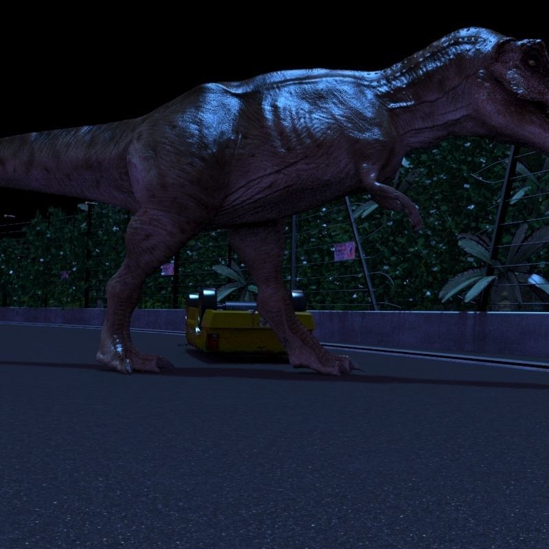 8K JP T REX 3D model_63