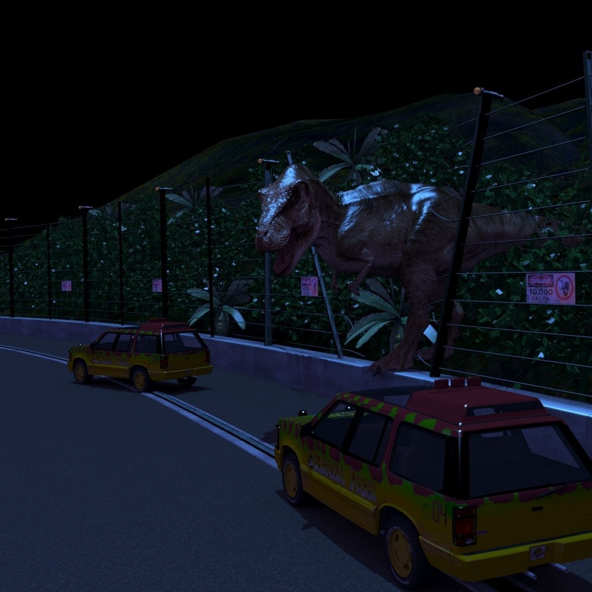 8K JP T REX 3D model_100