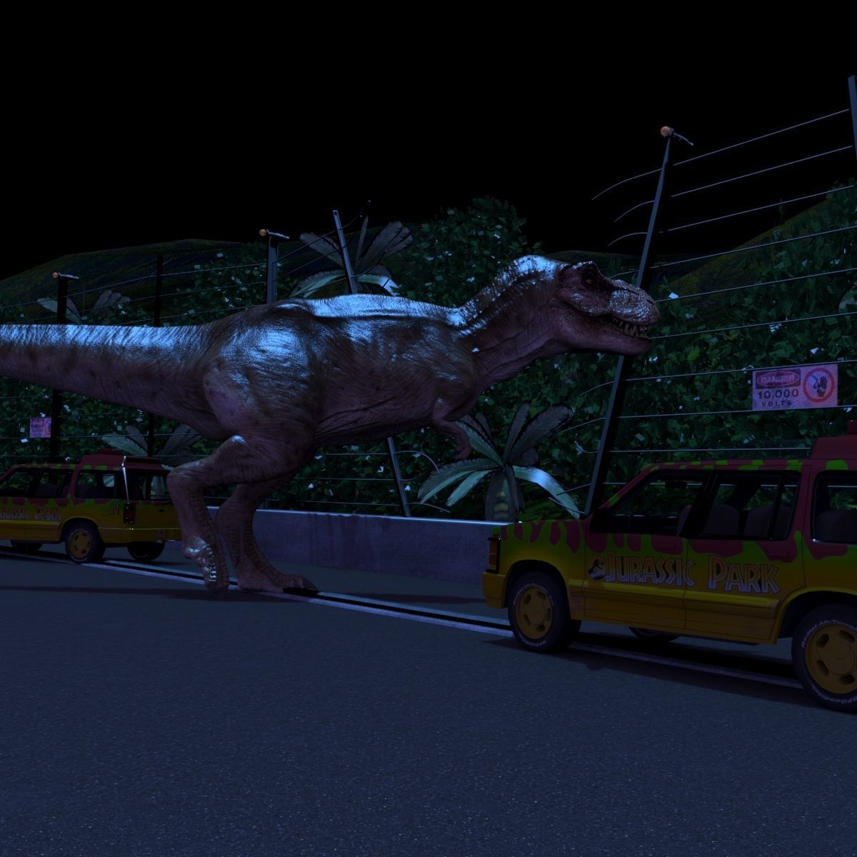 8K JP T REX 3D model_108