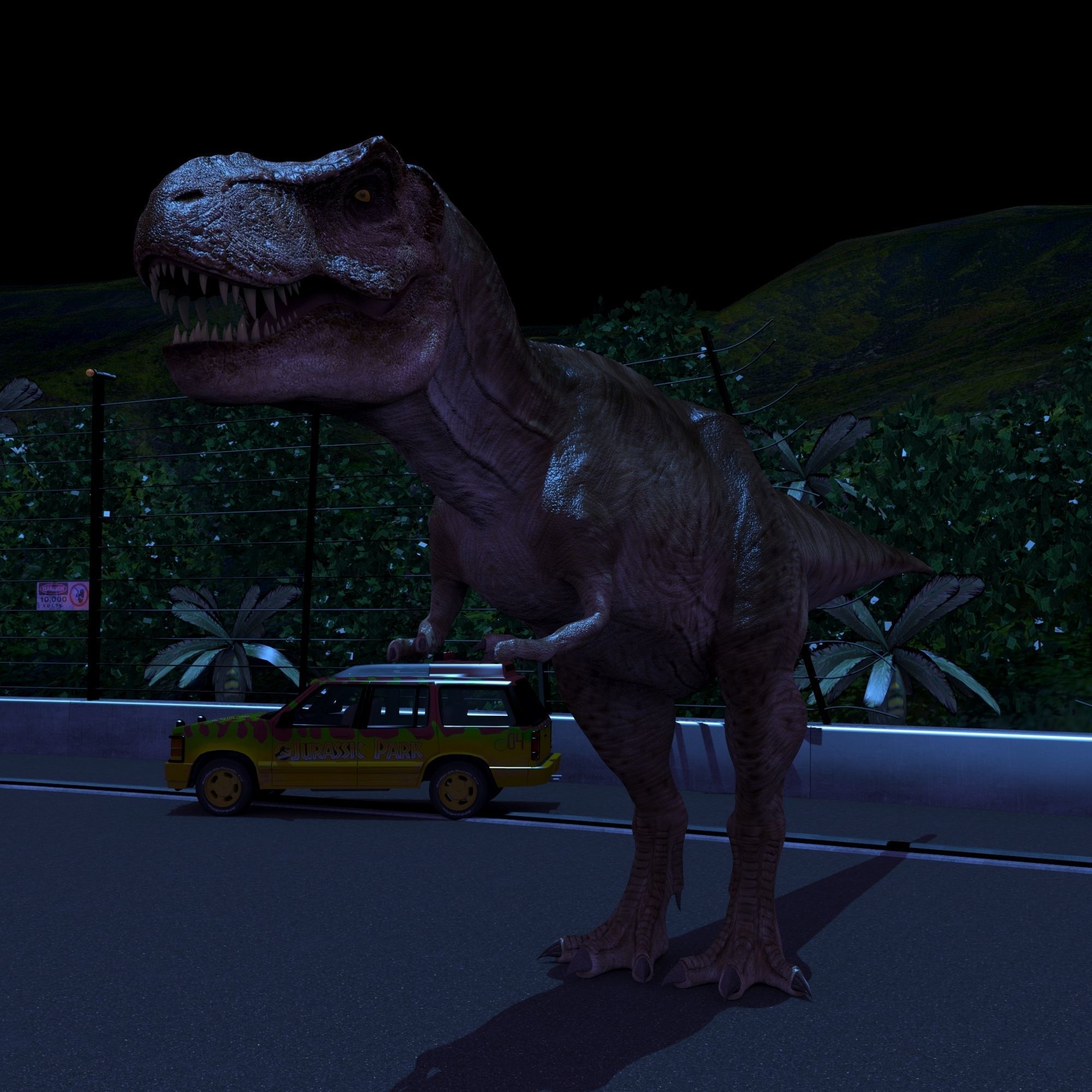 8K JP T REX 3D model_58