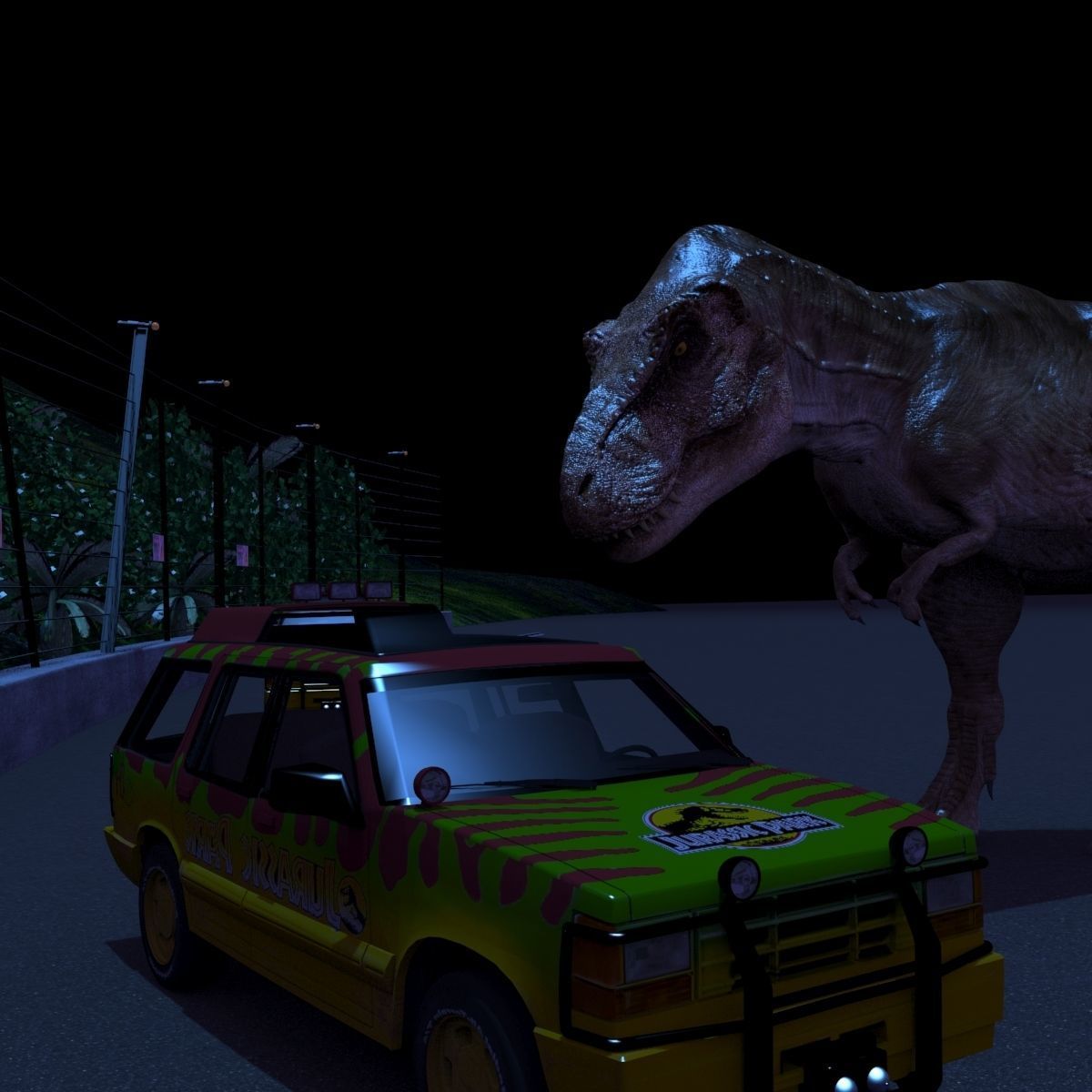 8K JP T REX 3D model_32
