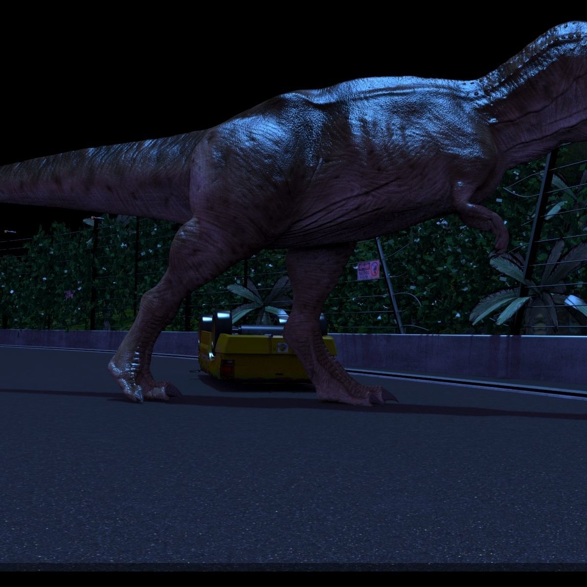 8K JP T REX 3D model_110