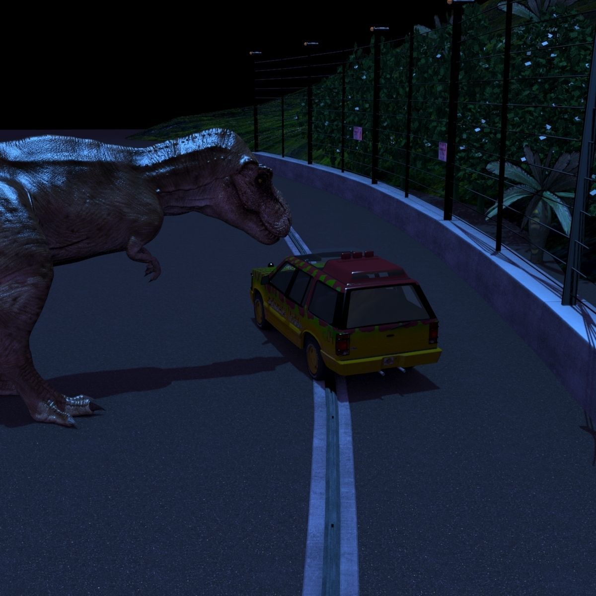 8K JP T REX 3D model_112