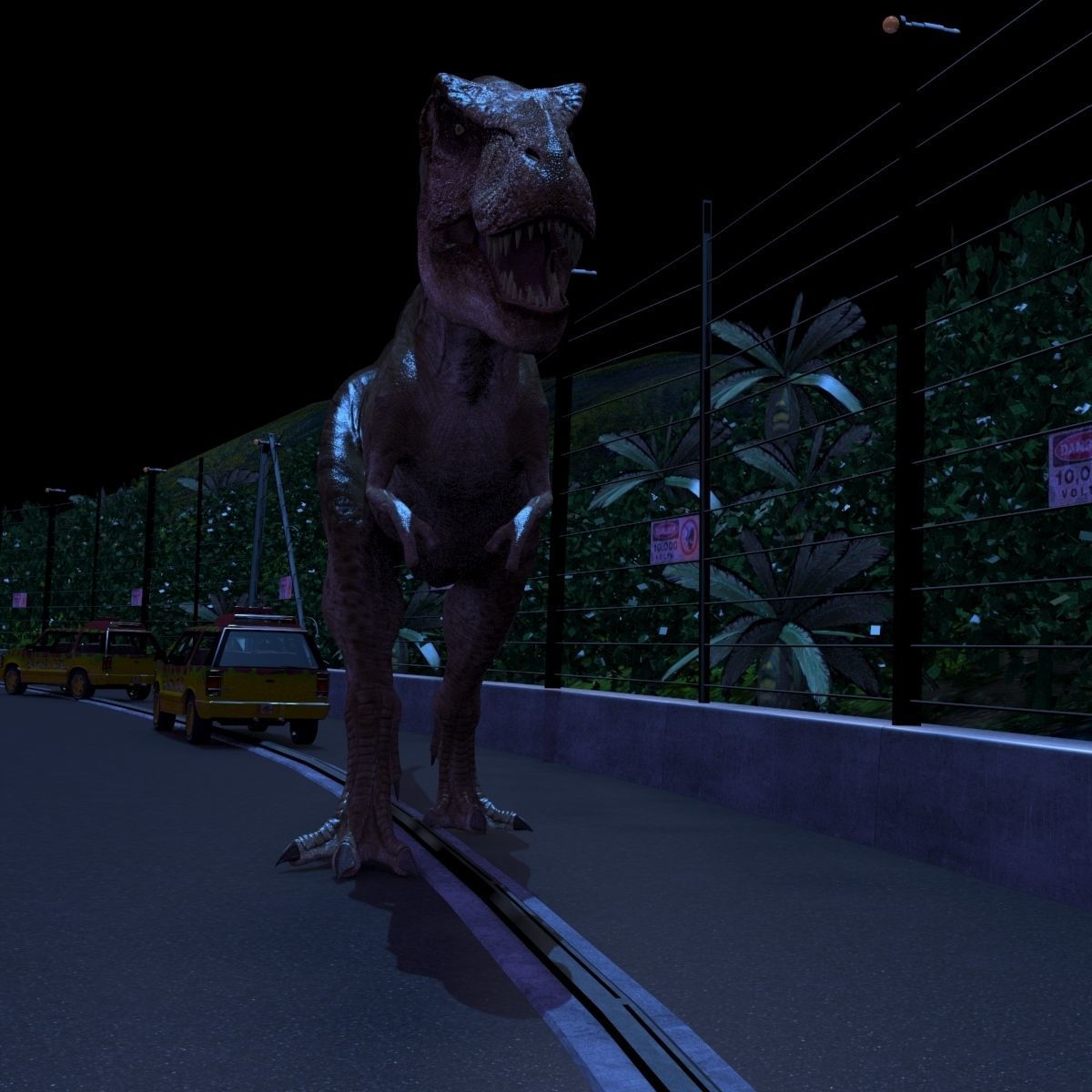 8K JP T REX 3D model_115