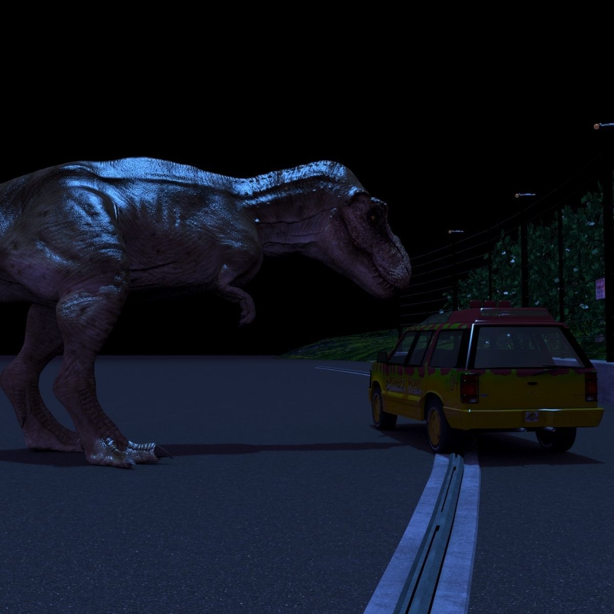 8K JP T REX 3D model_53