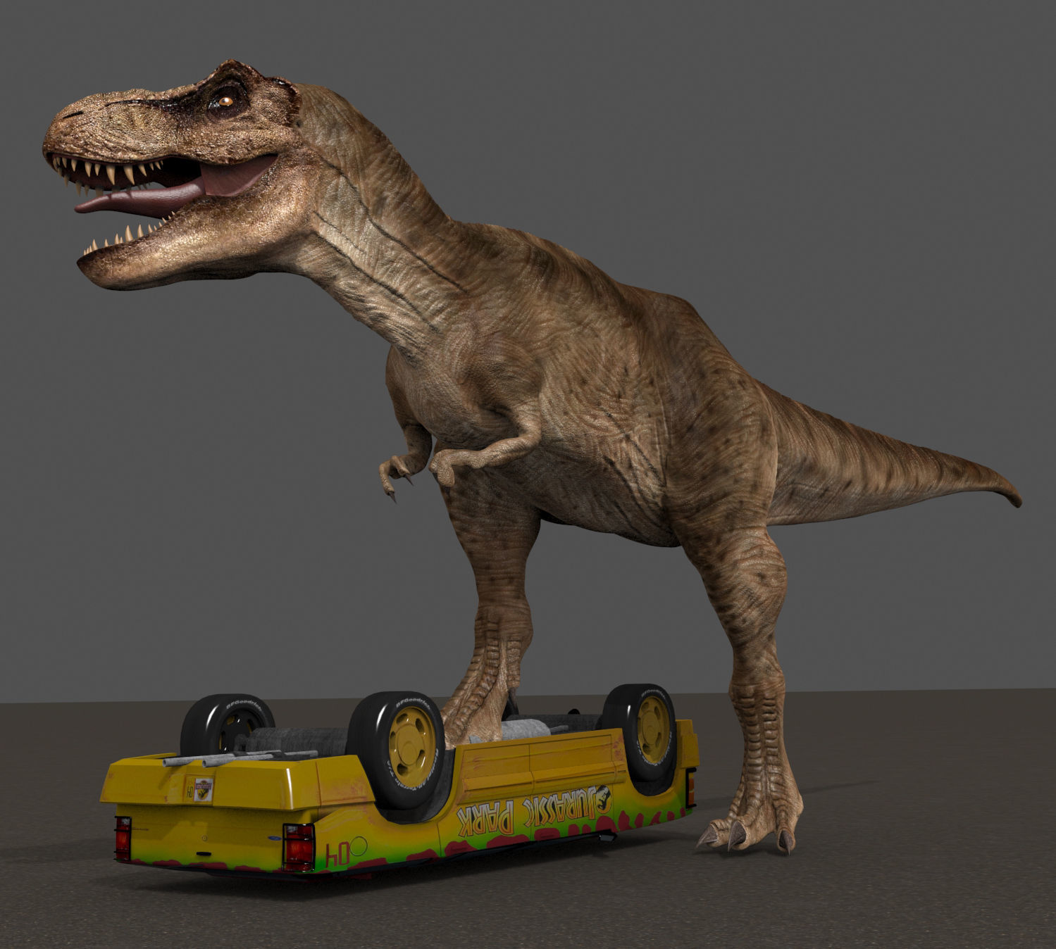 8K JP T REX 3D model_59