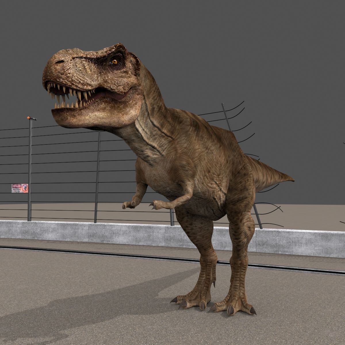 8K JP T REX 3D model_75