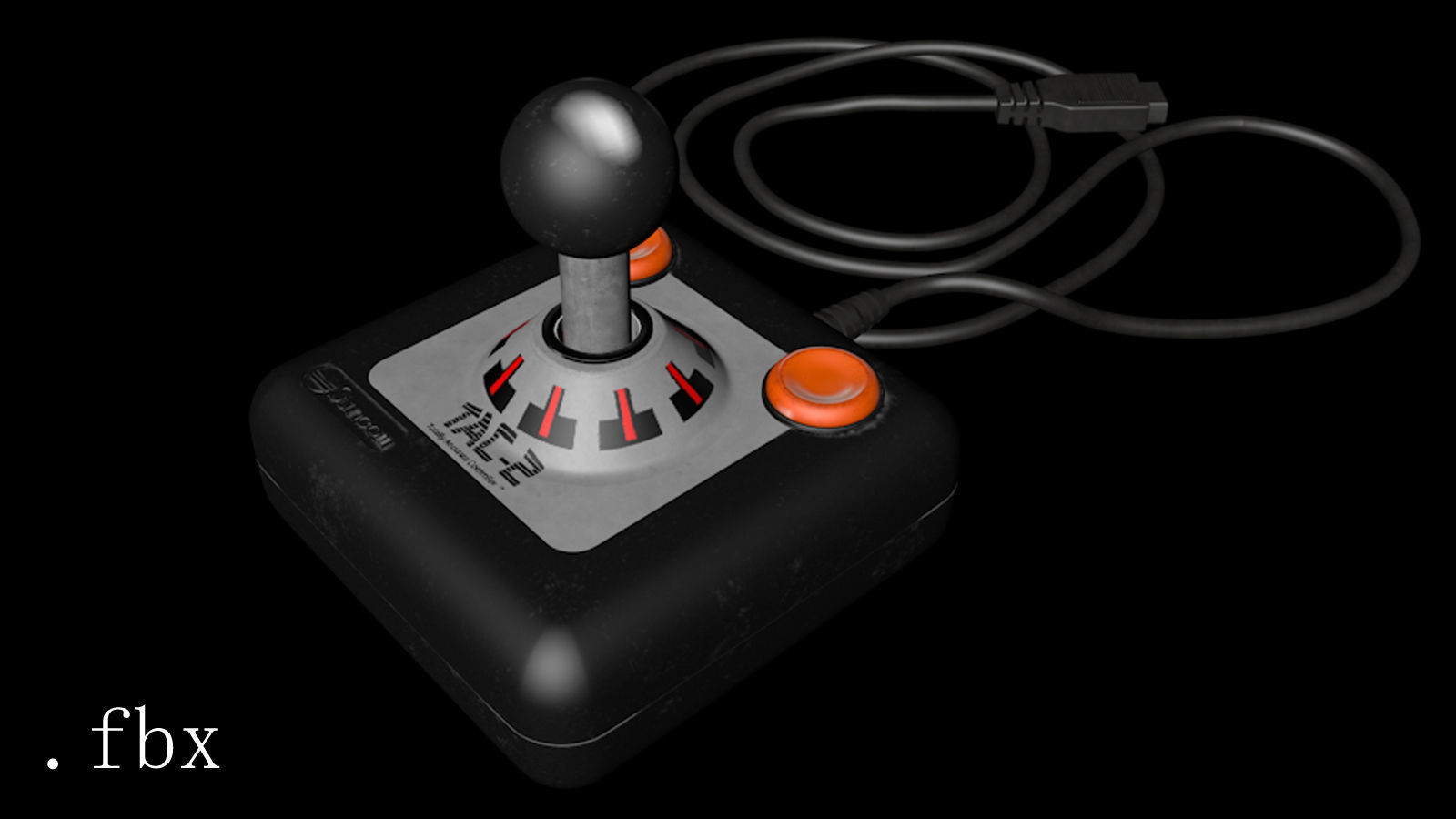Joystick TAC 2 3D model_5