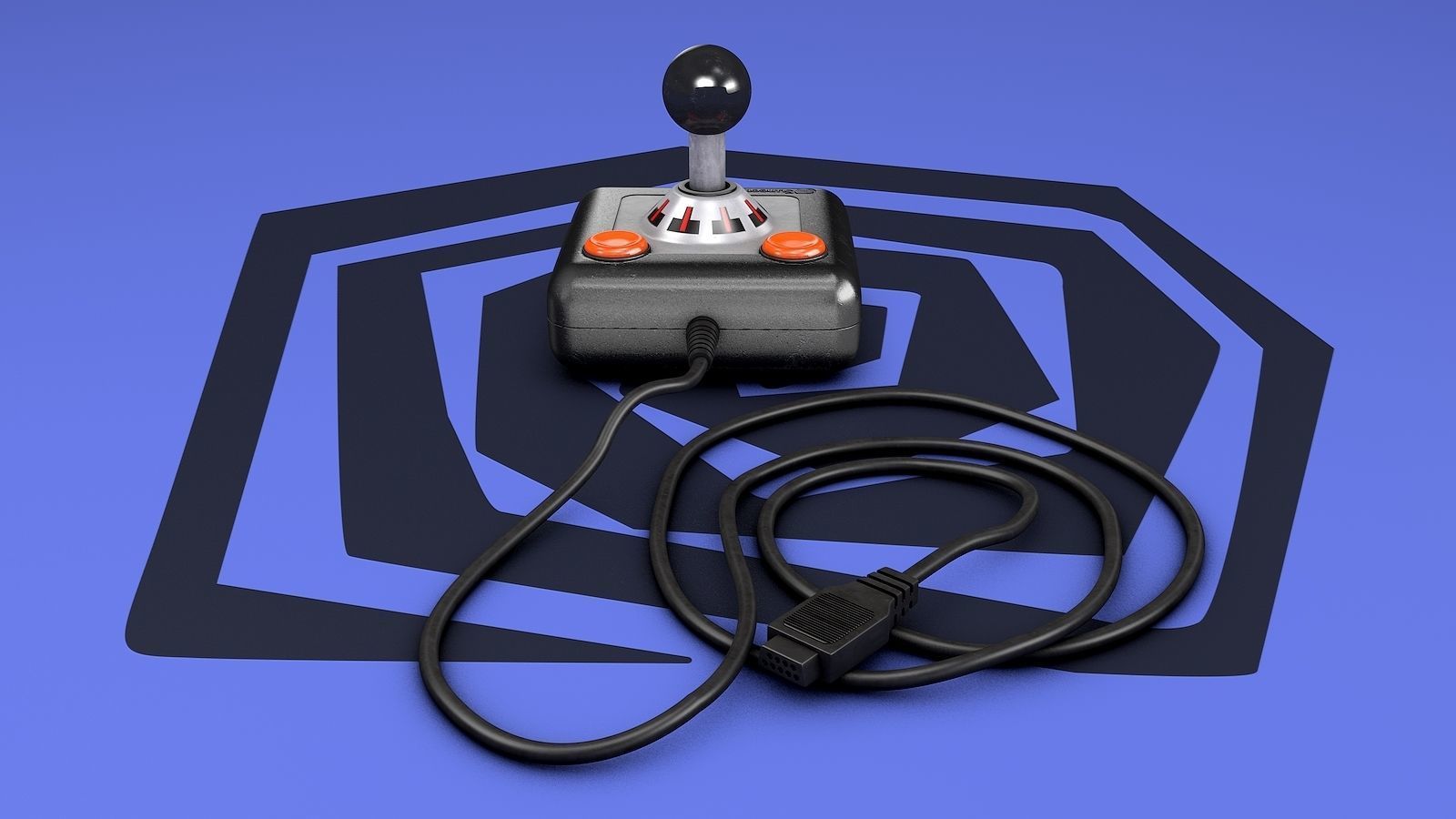 Joystick TAC 2 3D model_2