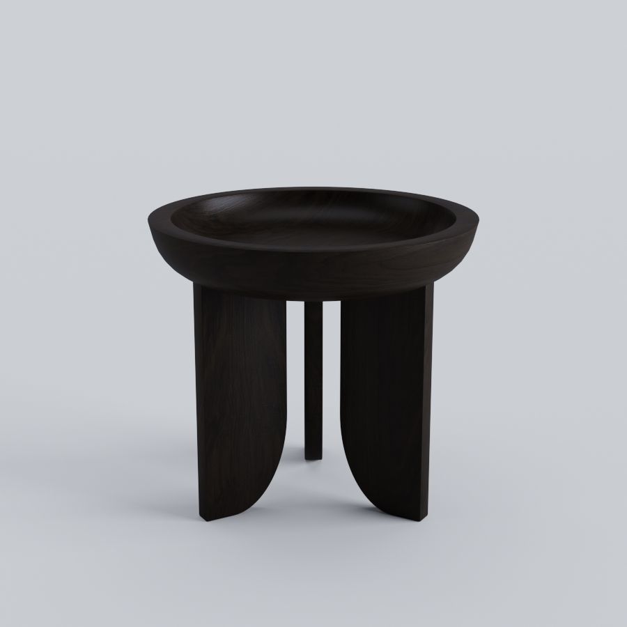 Side Table Black 3D model | CGTrader