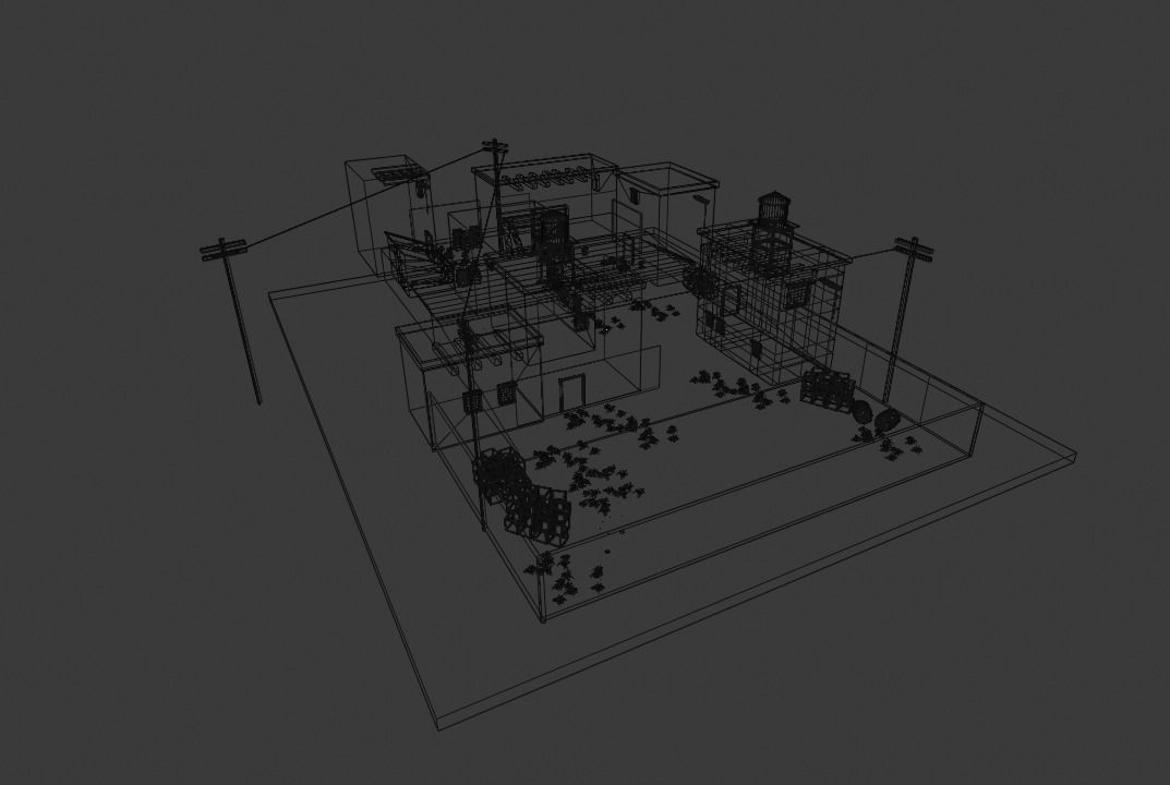 GAME LEVEL DESIGN 3D model_4