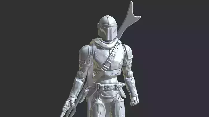 MANDALORIAN inspirited action-figure