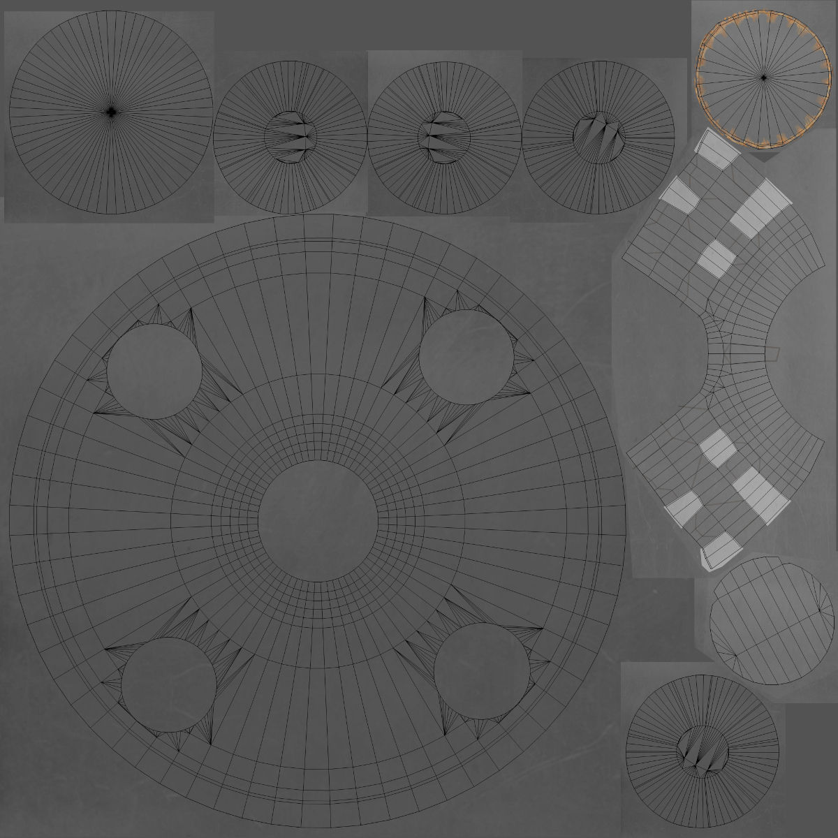 UFO Sci-Fi 3D model_9