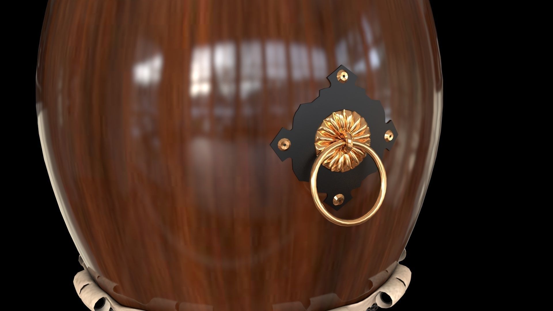 Taiko Drum 3D model_3