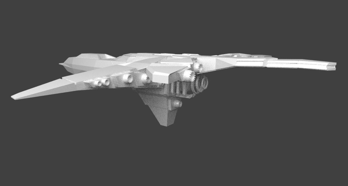 SuperJuggernaut fighter jet 3D model_4