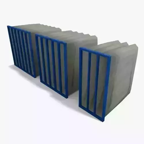 Soft Bag Filter 3D model