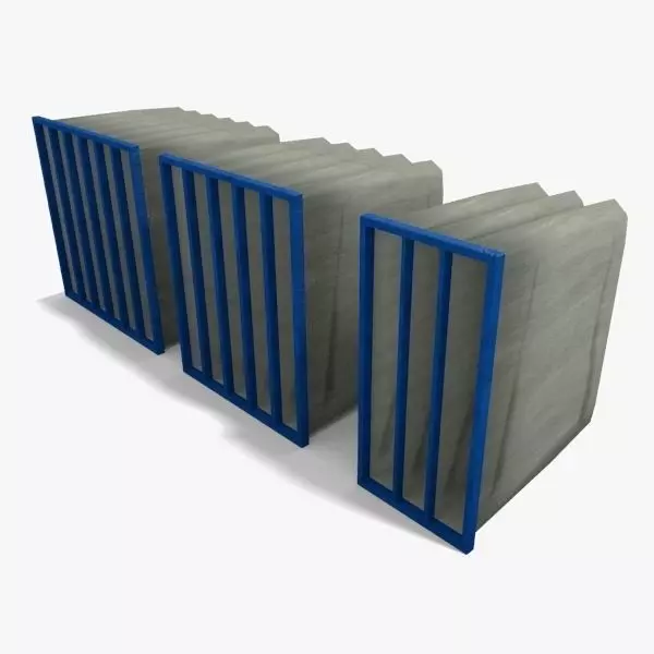 Soft Bag Filter 3D model_0