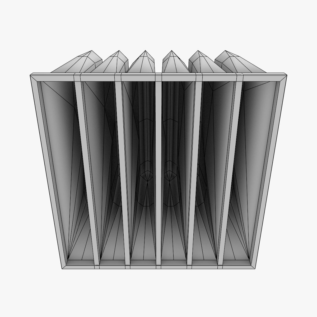 Soft Bag Filter 3D model_4